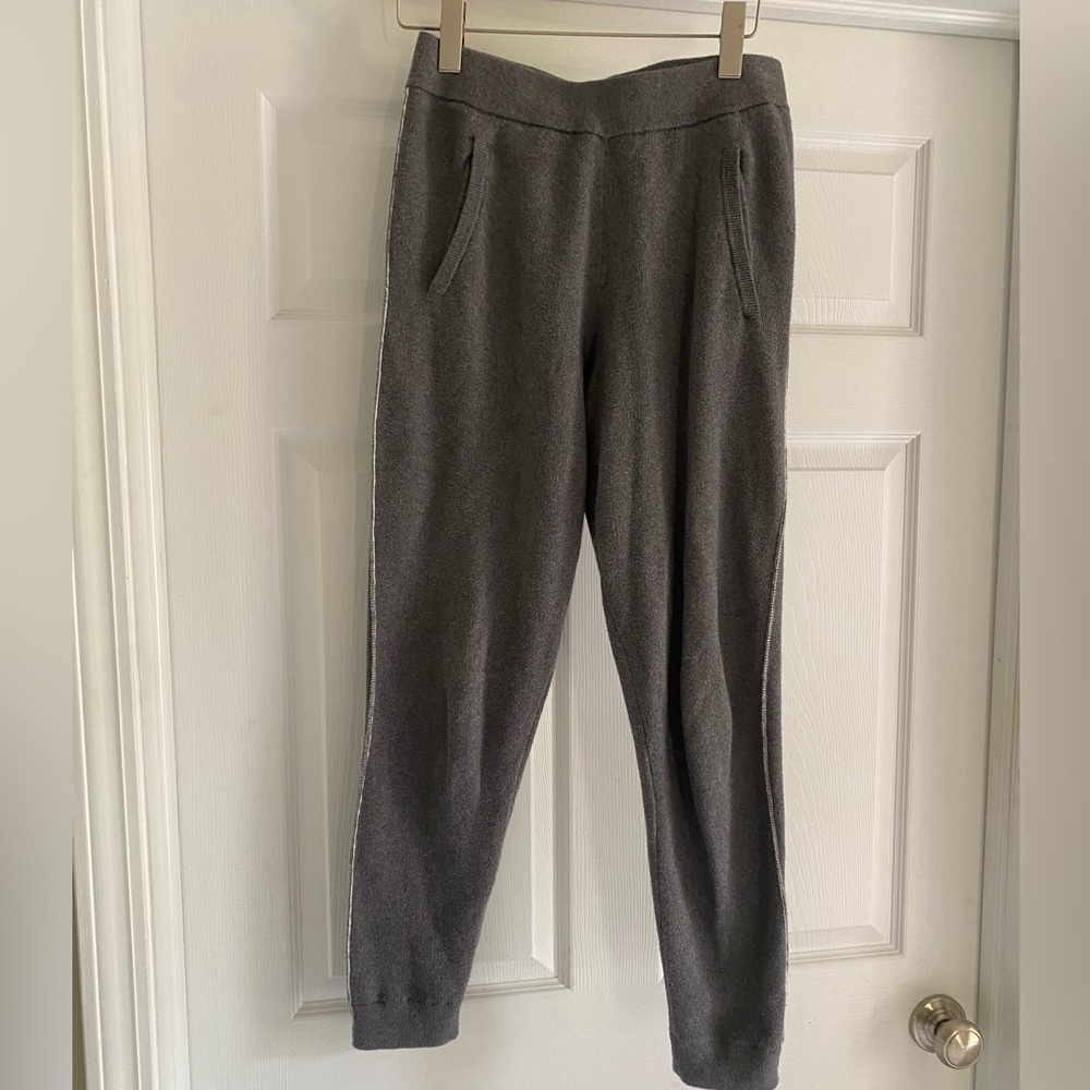 Women’s Gray ATM Cashmere Blend Joggers Size XS